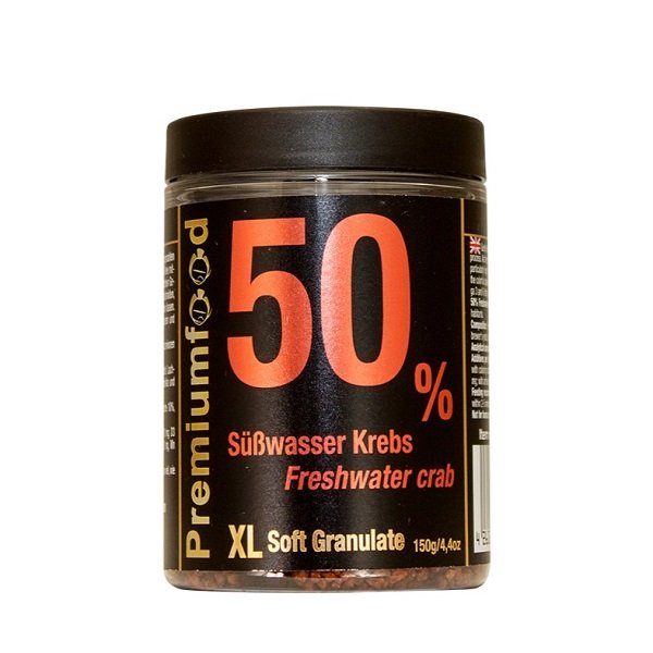 Discusfood- Freshwater Crab 50% XL granulate Soft (150g)