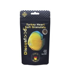 Discusfood-Turkey Heart Soft Granulate 1.5mm-80g bag - Image 1