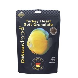 Discusfood-Turkey Heart Soft Granulate 1.5mm-230g bag - Imagen 1