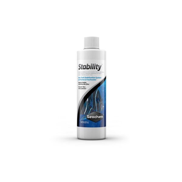 Seachem Stability 250ml – Tratamento Biológico para Aquários Seachem Stability 250ml – Tratamento Biológico para Aquários