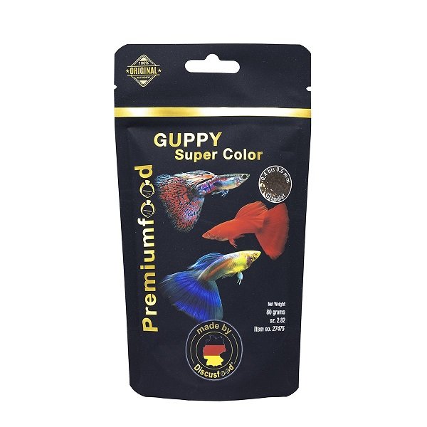 Discusfood-Guppy Super Color (80g)