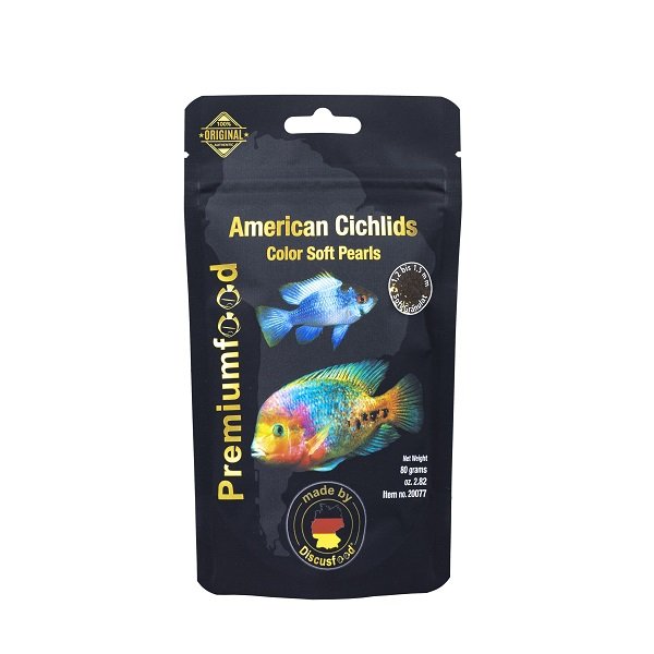 Discusfood-American Cichlid Colour Pearls (80g)