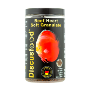 Discusfood-Beef Heart Soft Granulate 1,5 mm-550g - Image 1